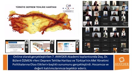 7. AYAYDER Akademi Toplantısı Gerçekleştirildi
