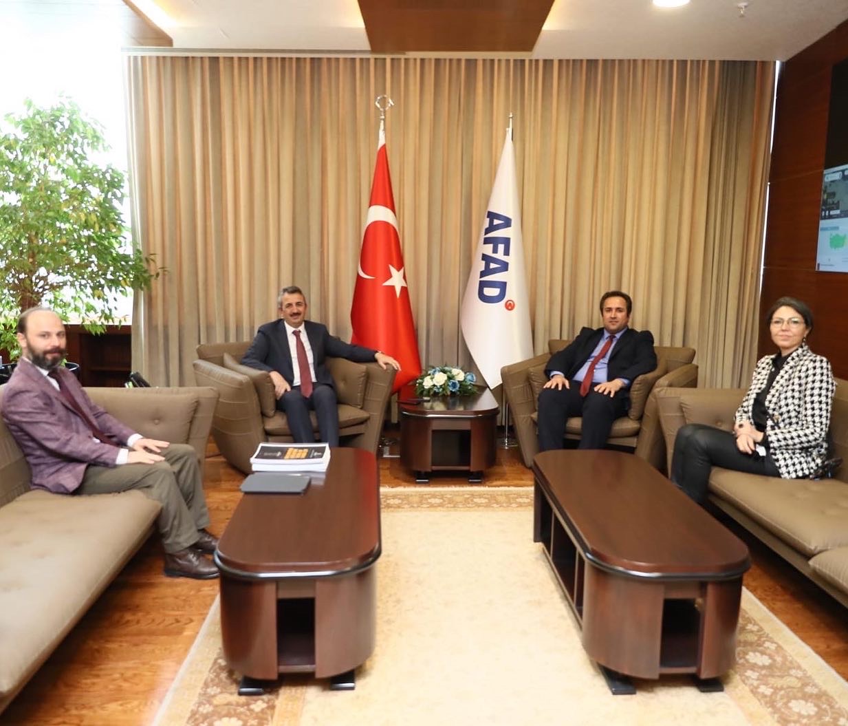 AFAD Başkanı Sayın Vali Yunus SEZER ile Resmi Görüşme Gerçekleştirildi