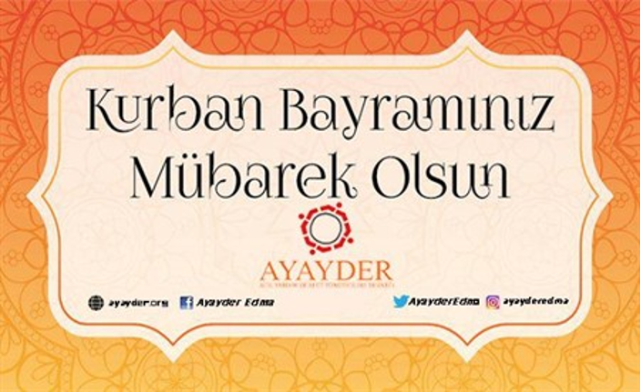 Kurban Bayramı Mesajı