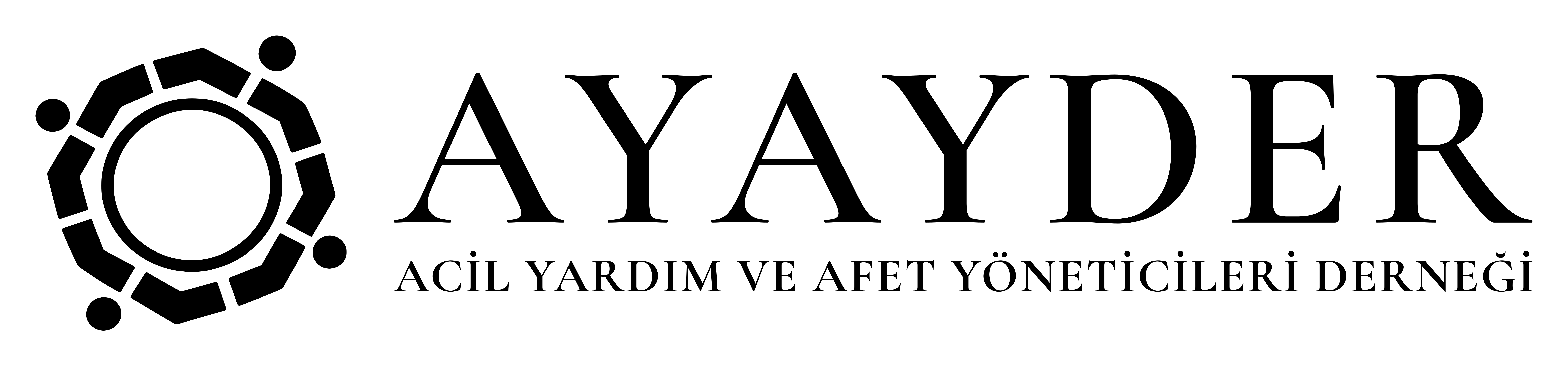 Türkçe Yatay Siyah Renk (PNG)